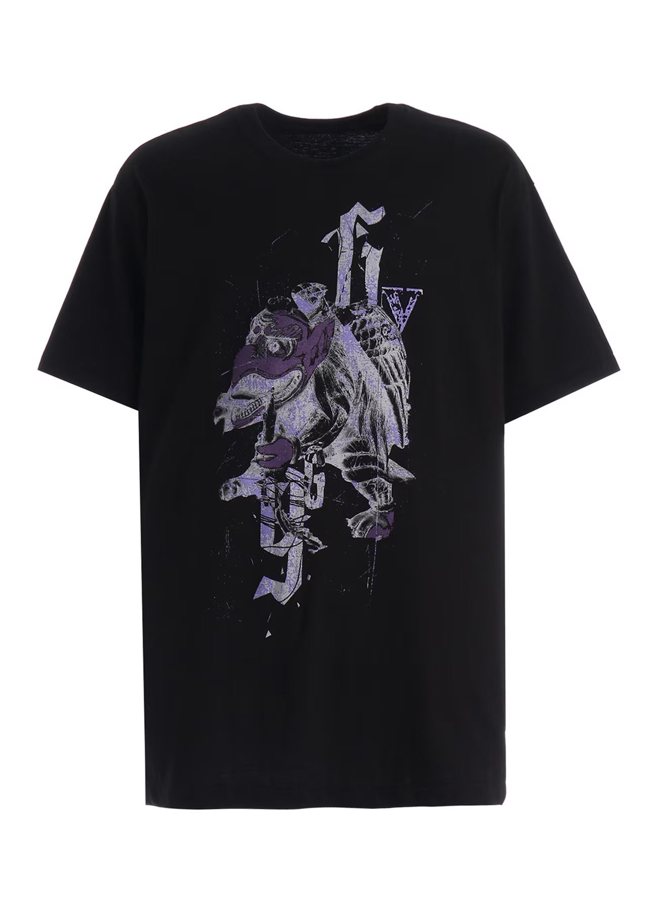 JERSEY TENGU T-SHIRT / BLACK [GW-T73-070-2]