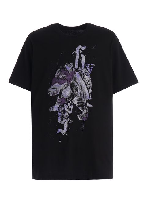 JERSEY TENGU T-SHIRT / BLACK [GW-T73-070-2]