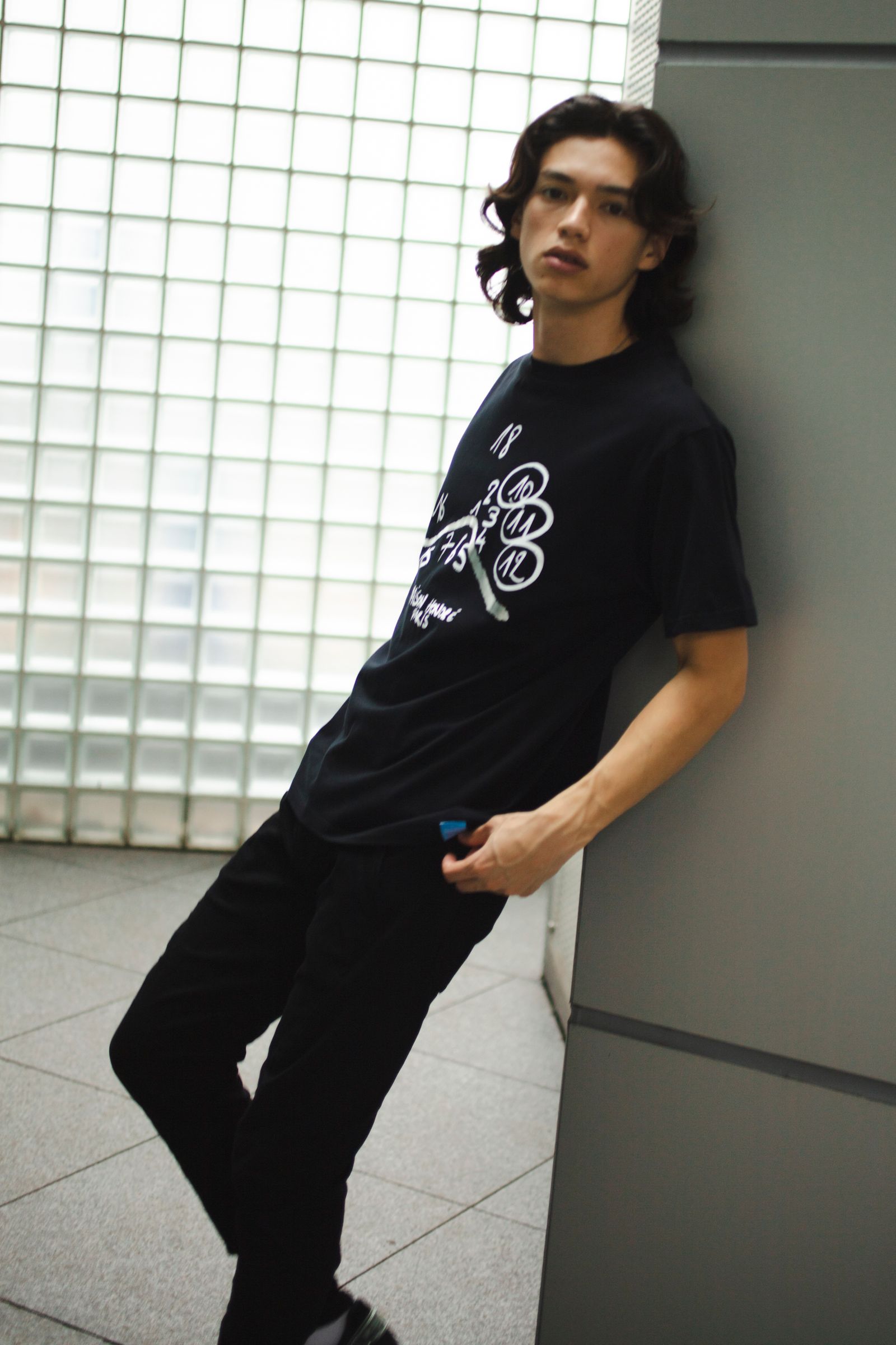 Tシャツ / Kevin / BLACK