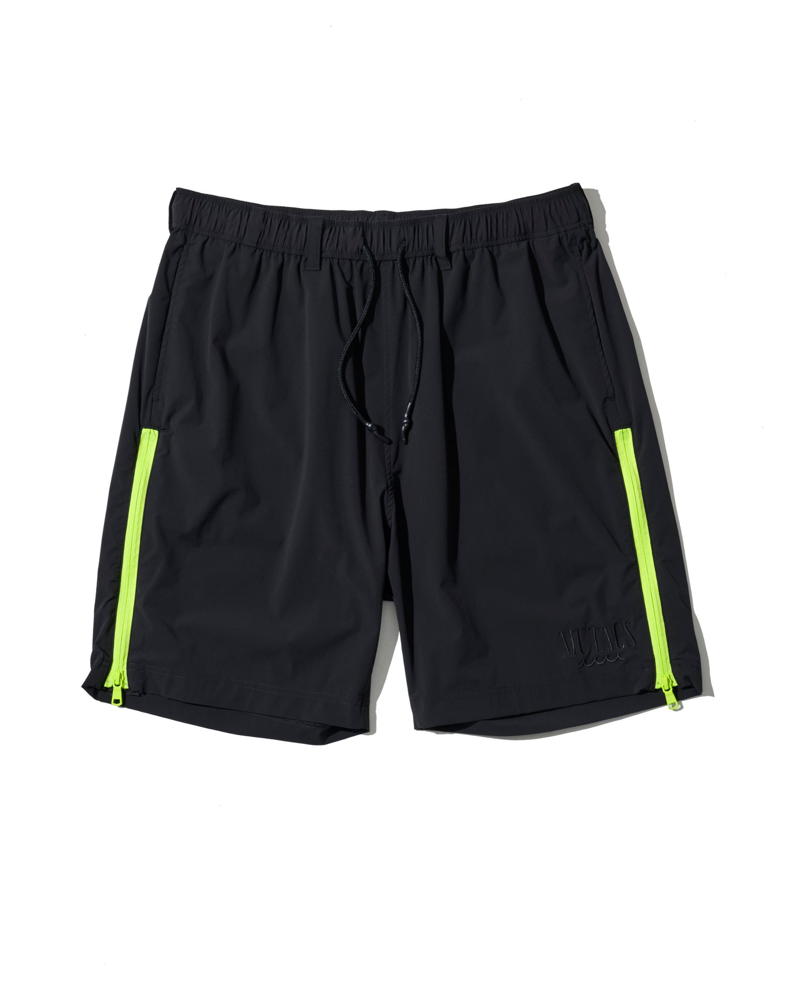 ☆先行予約☆muta MARINE × ACANTHUS  / サイドジップショーツ /  Side Zip Shorts / BLACK【MA2707】