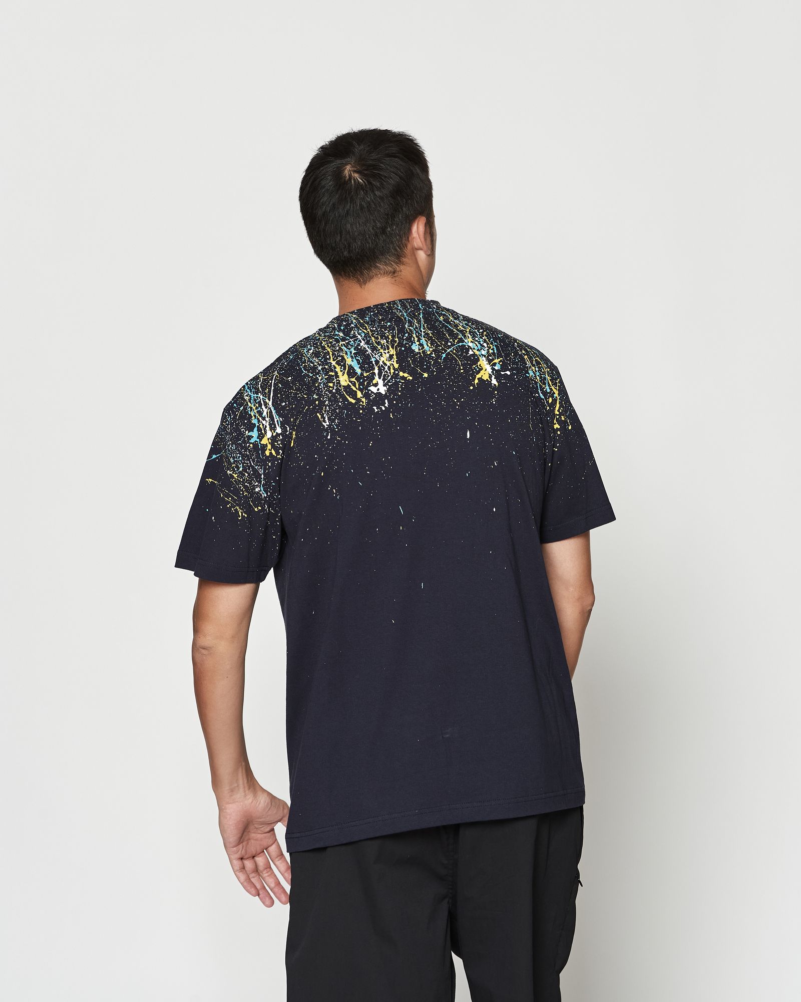 ☆先行予約☆muta MARINE × ACANTHUS  / スプラッシュマリンロゴTシャツ  /  Splash Marine Logo Tee / NAVY【MA2614】