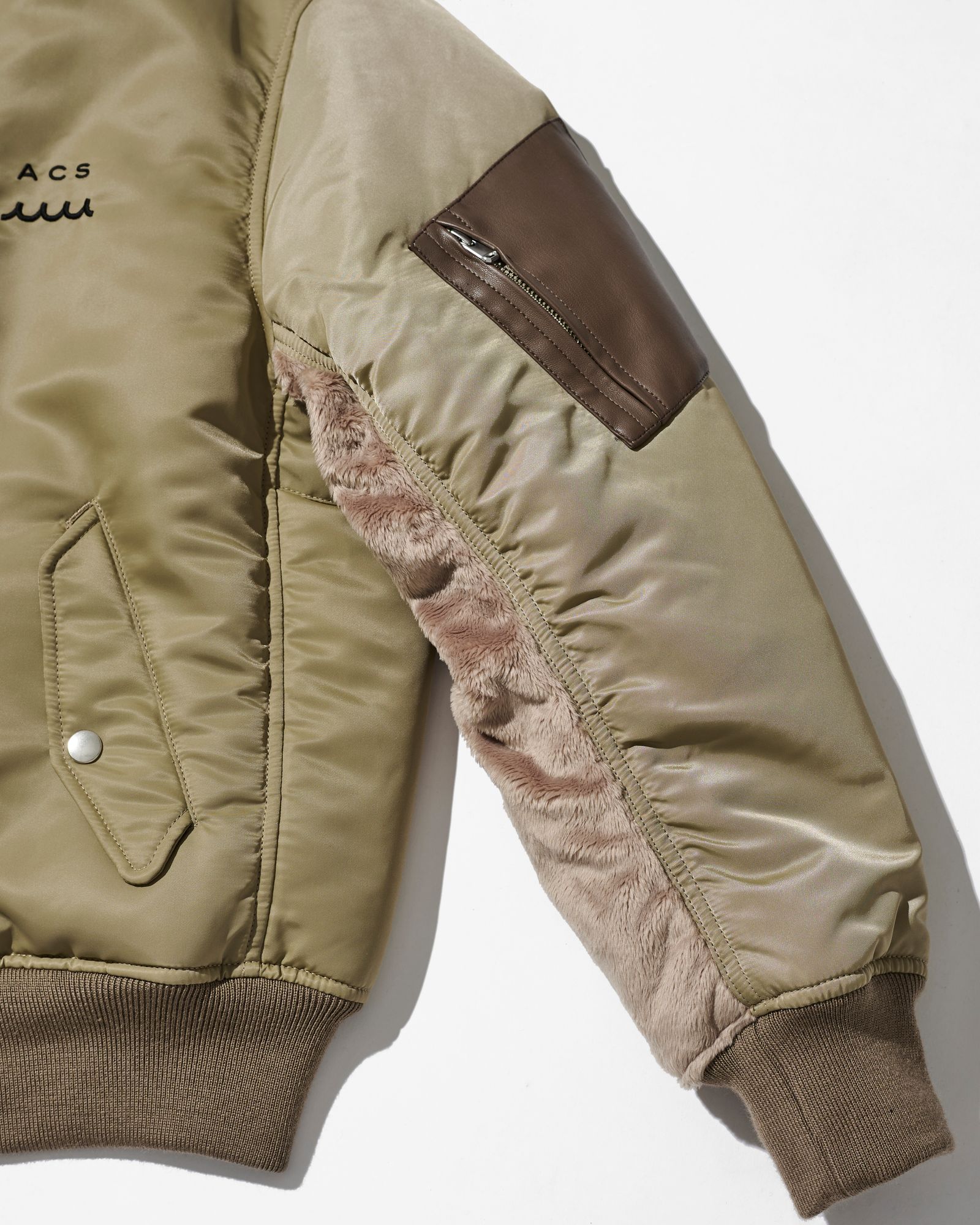 ☆先行予約☆ muta MARINE × ACANTHUS / オーバーサイズMA-1 / Oversize MA-1 / BEIGE 【MA2649】