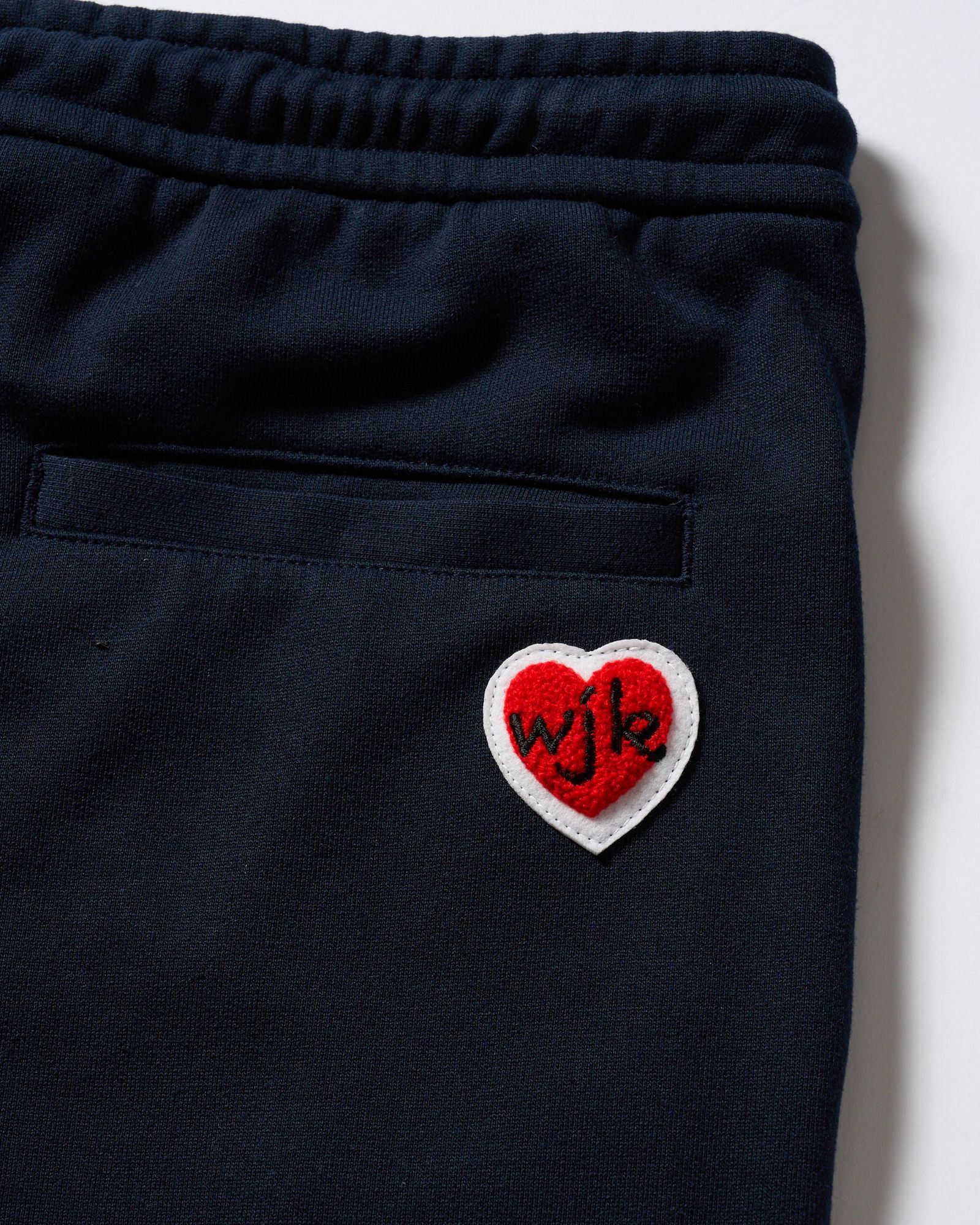 ☆先行予約☆Maison Honoré Paris× wjk  / ハートフィッシュフレンチテリーショーツ / heart fish dry french terry shorts / navy【505 hw03k】