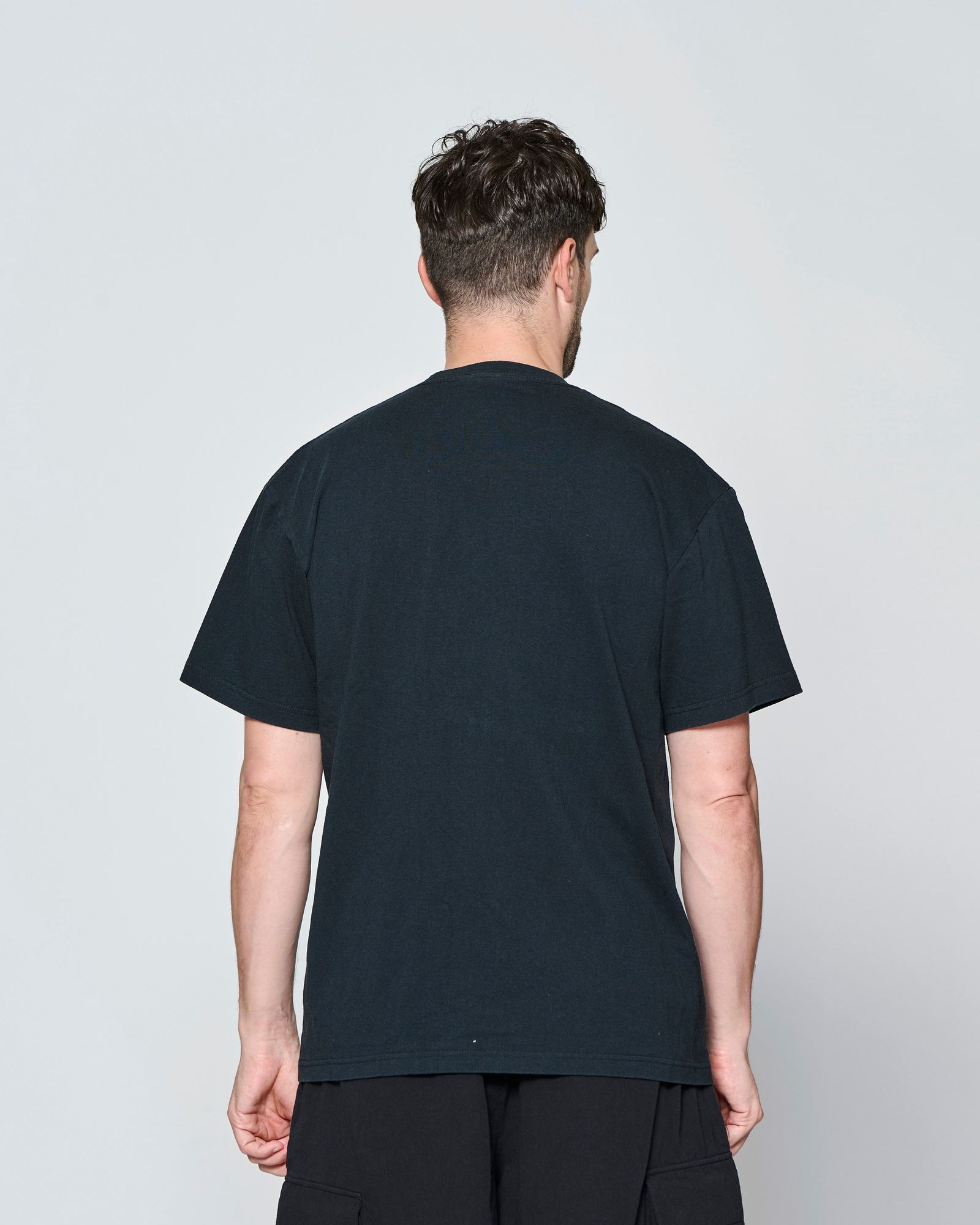 ☆先行予約☆ ヴィンテージ オールドイングリッシュ Tシャツ  /  Vintage Wash Old English Tee / BLACK 【CT2701】