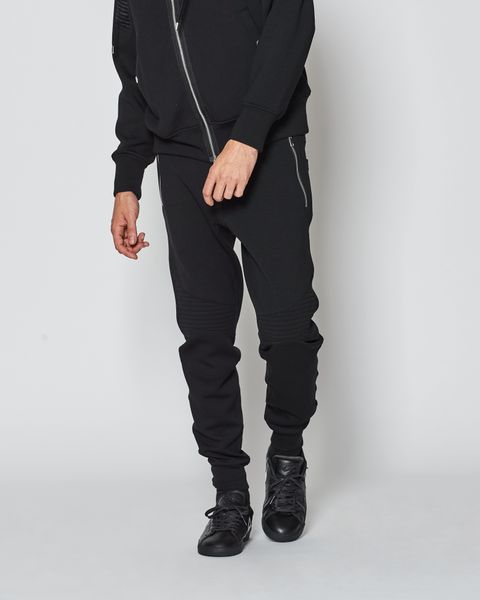 Double-knit Biker Pants / バイカーパンツ / BLACK 【DK2501P】
