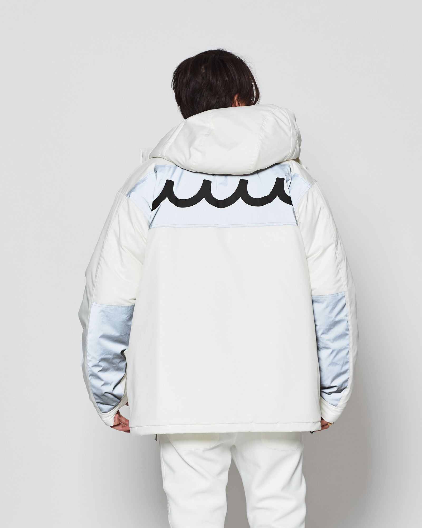 ☆先行予約販売2025年11月下旬～12月下旬頃入荷予定☆ ACANTHUS × muta MARINE / muta LIMONTA Mountain Puffy Jacket  / マウンテンパフィジャケット / WHITE 【MA2529】