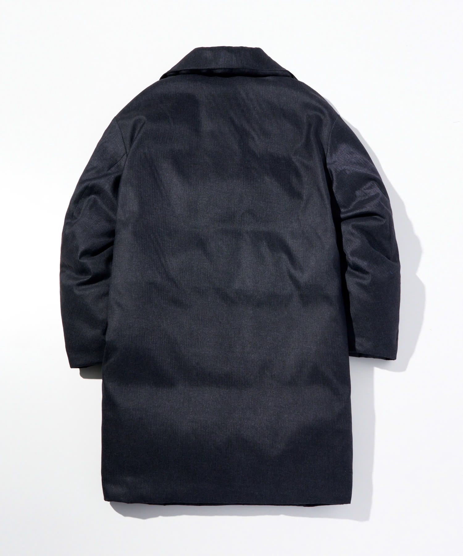 ☆先行予約☆1PIU1UGUALE3 RELAX × +phenix / ウールライクロングダウンコート WINDSTOPPER プロダクト by GORE-TEX LABS /ウィンドストッパー / ゴアテックス  / ブラック【USO-26150】