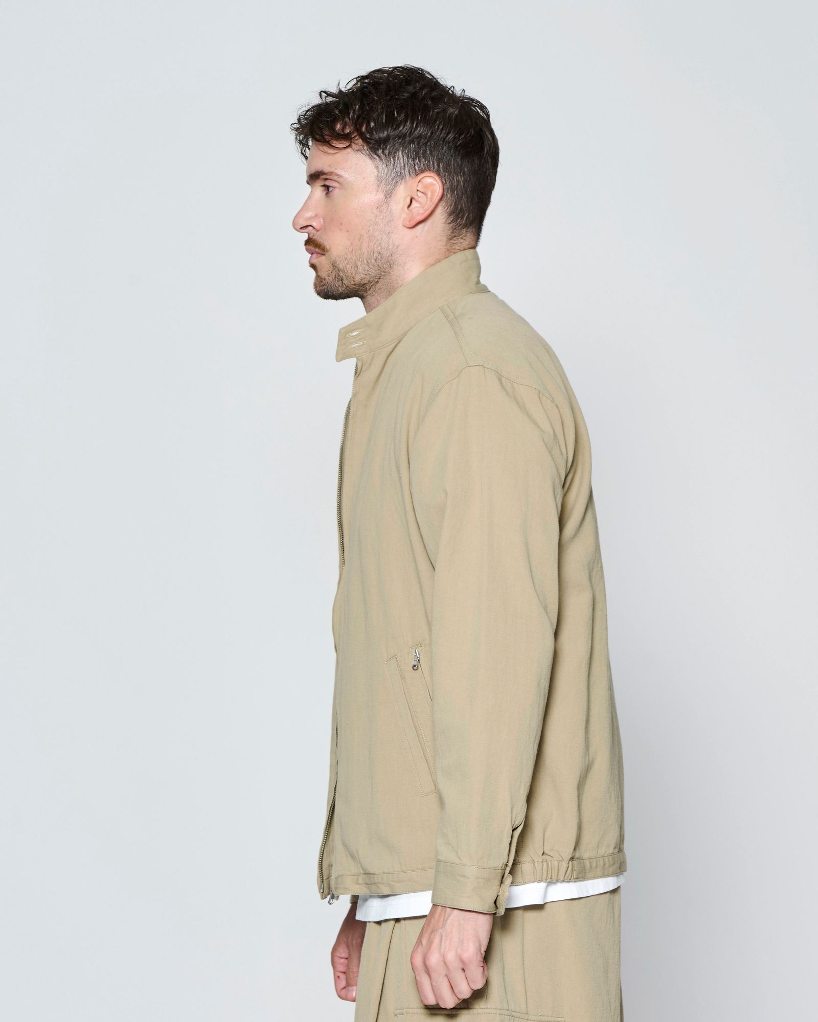 ☆先行予約☆ ハリントンジャケット  /  Harrington Jacket / BEIGE 【JK2702】