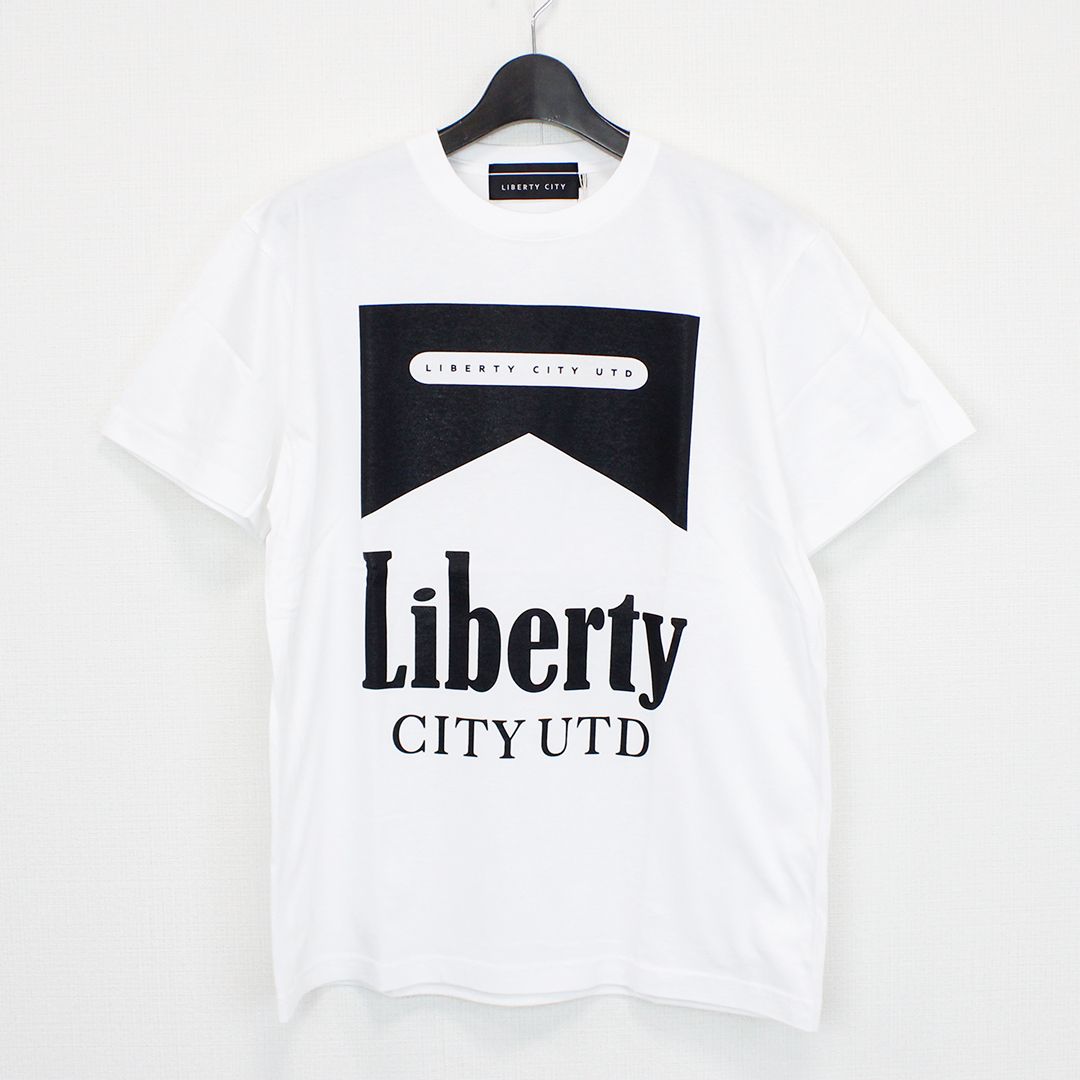 [THE CIGARETTES] Tシャツ / WHITE BLACK [241706MB]