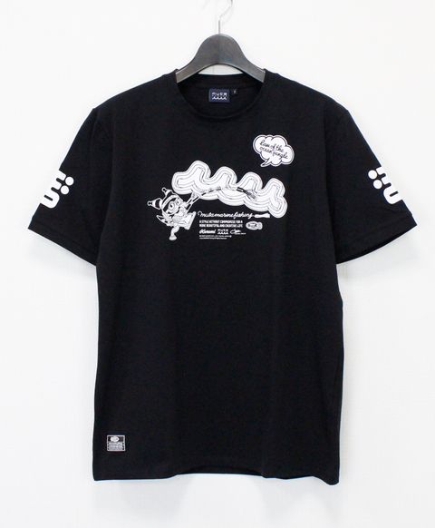 Kuromi × muta MARINE Fishing ストレッチTシャツ / ブラック [MFMP-434778]