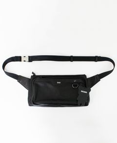 オイルドカウレザー・ボディバッグ / ブラック / Oiled Cow Leather Square Body Bag  / B - Black【DCD-01255】