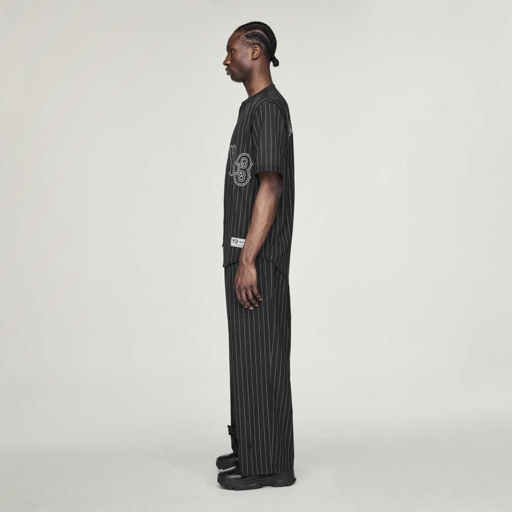 エリート 5 ベースボールシャツ / Y-3 ELITE 5 BASEBALL SHIRT / BLACK [KS7640-APPS26]