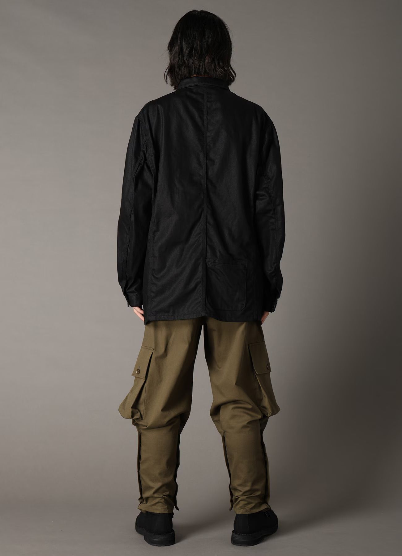 Ground Y×EDWIN 9oz BLACK TWILL COVERALL  / ブラックツイルカバーオール / BLACK [GX-Y01-007-1]