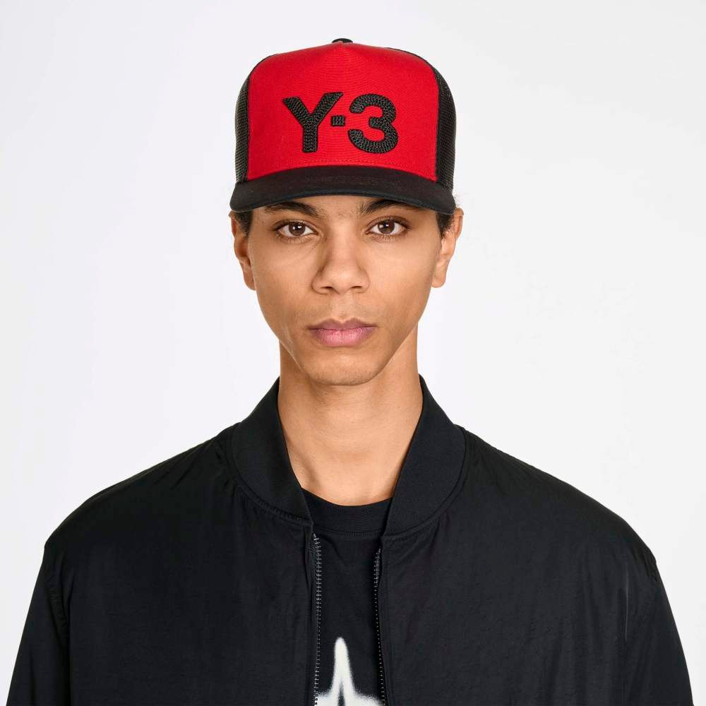 トラッカーキャップ / Y-3 TRUCKER CAP / SCARLET [KW9701-ACCA26]