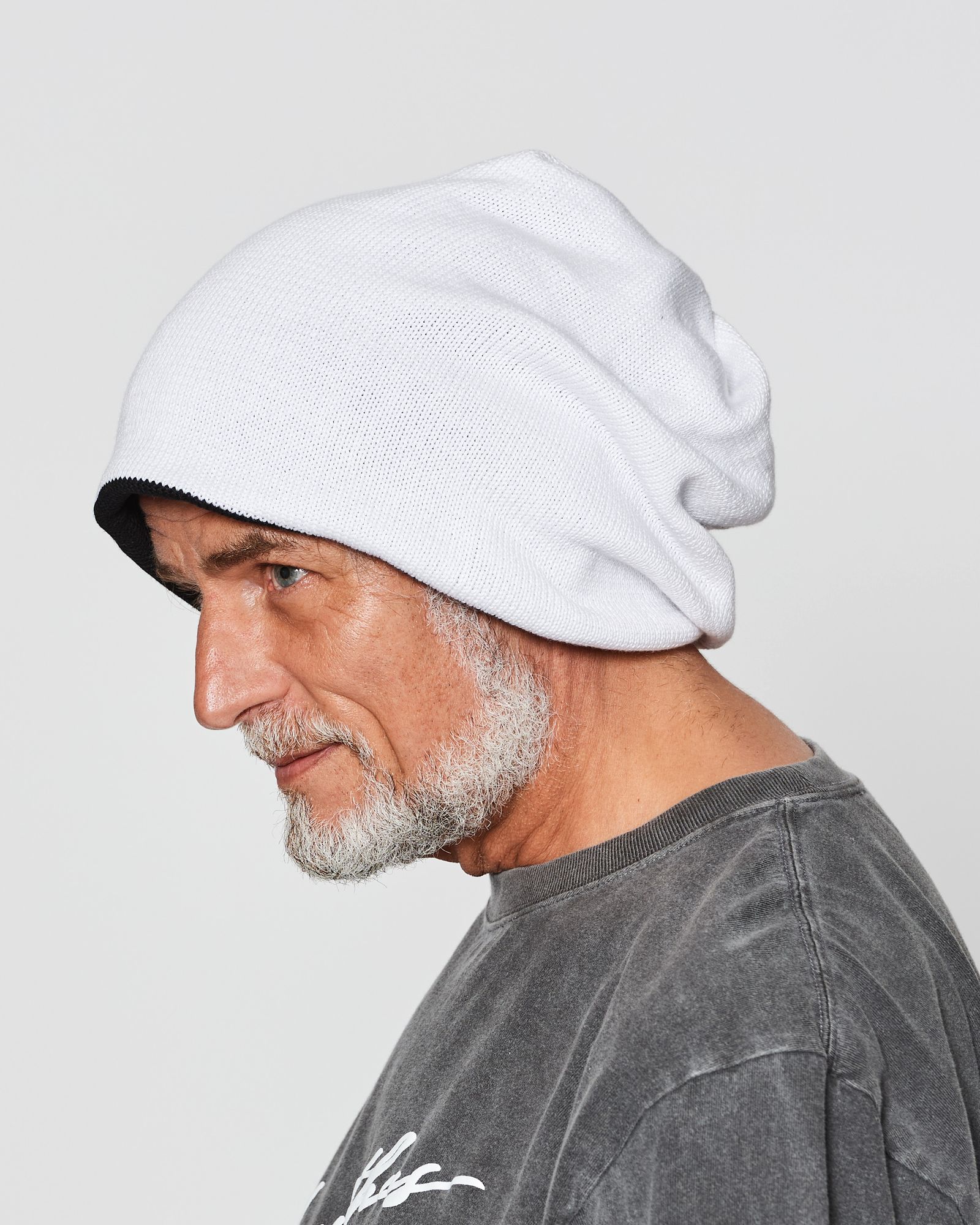 Balloon Knit Cap / ニットキャップ / WHITE 【CP2505】