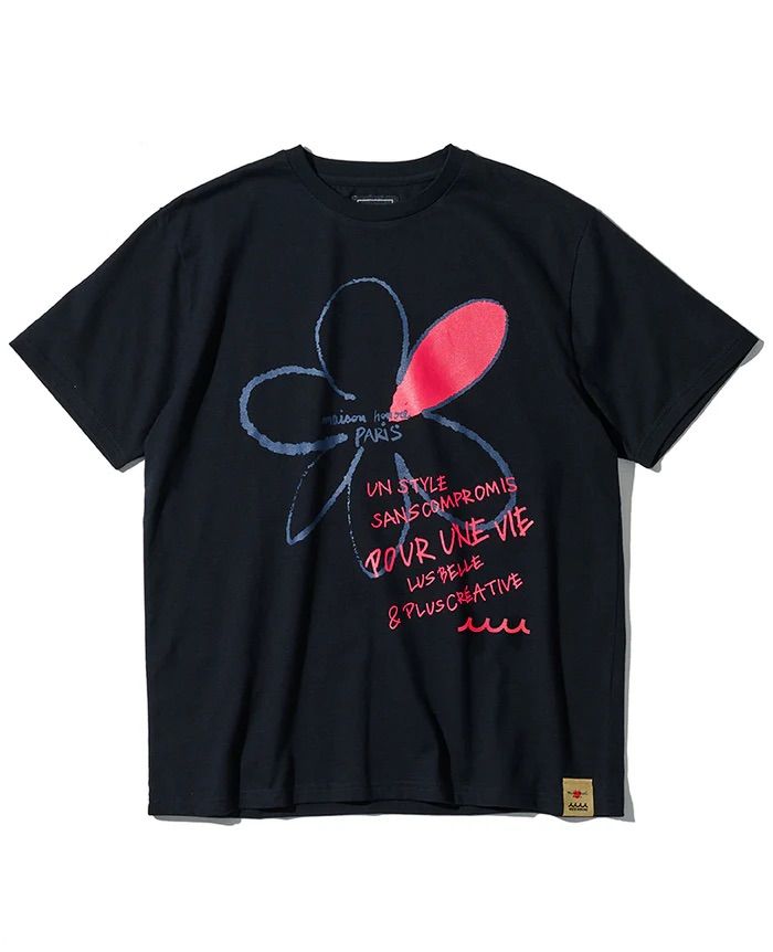 MAISON HONORE PARIS×MUTA MARINE / Tシャツ / Florent &  Concept(フローレント＆コンセプ) / ブラック