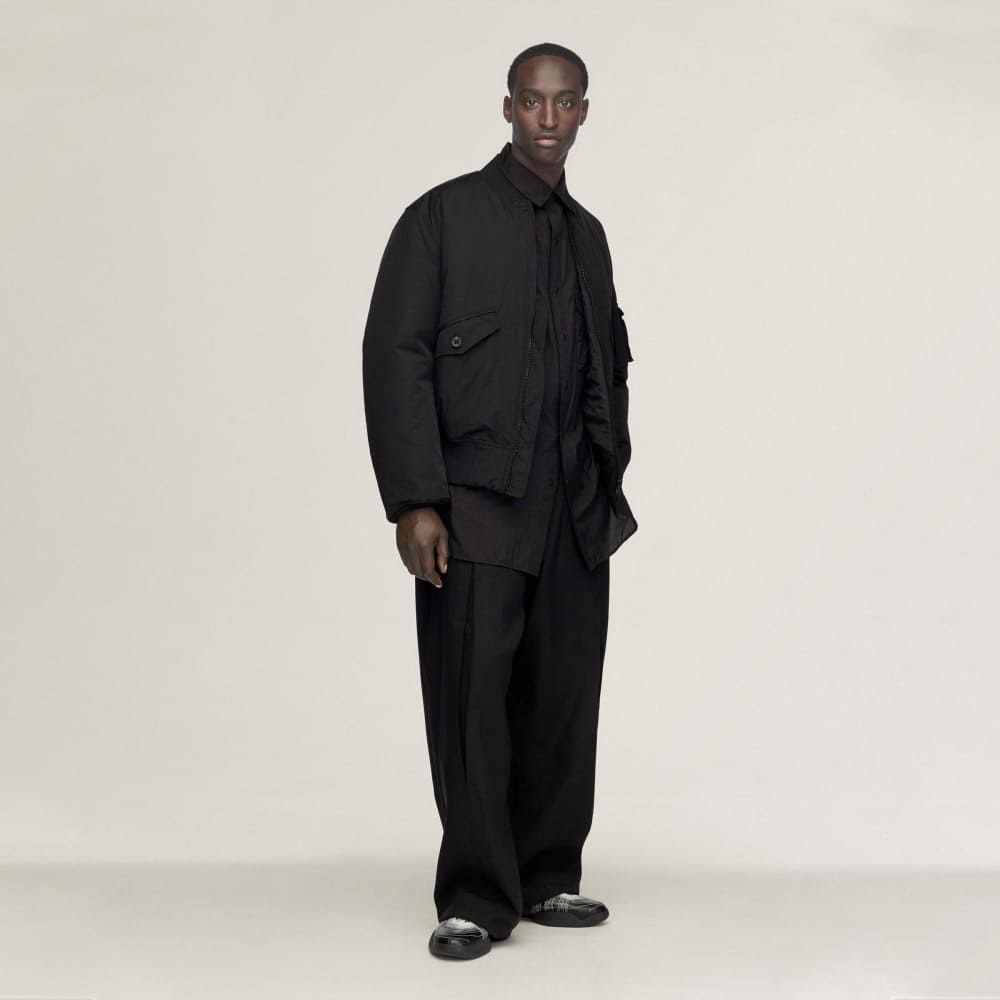 ナイロン ボンバー ジャケット / Y-3 NYLON BOMBER JACKET / BLACK [KS1207-APPA26]