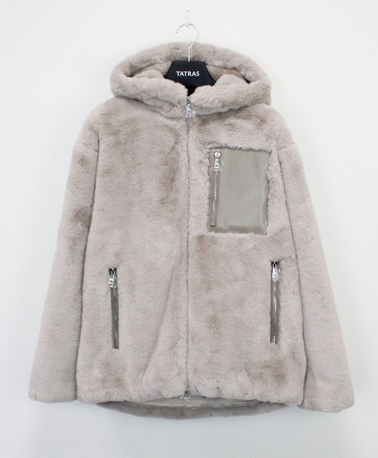 フード付き ボアブルゾン / MASCALI /  マスカリ / L.GRAY [MJXA0201033588]