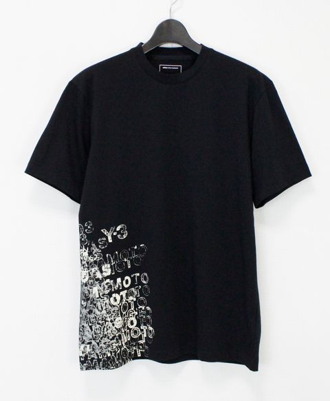 グラフィックショートスリーブTシャツ / Y-3 GFX SHORT SLEEVE TEE / BLACK [KR2223-APPS26]