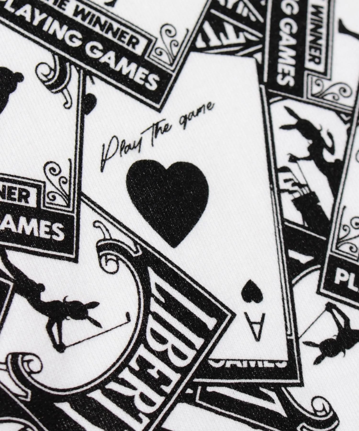 【CITY&TURF】[THE ACE OF HEARTS] Tシャツ / WHITE [251039HA]