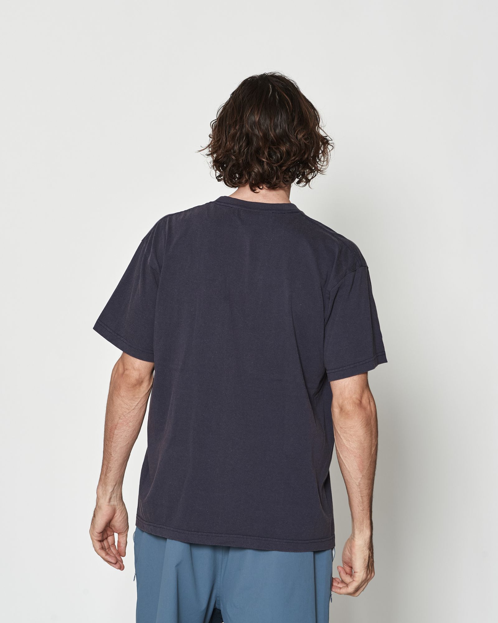 ☆先行予約☆ カレッジロゴTシャツ  /  Aging College Logo Tee / NAVY【CT2601】