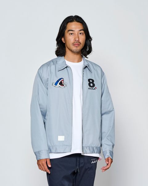 ☆先行予約☆muta MARINE × ACANTHUS  / スーベニアジャケット /  Souvenir Jacket / GREY【MA2701】