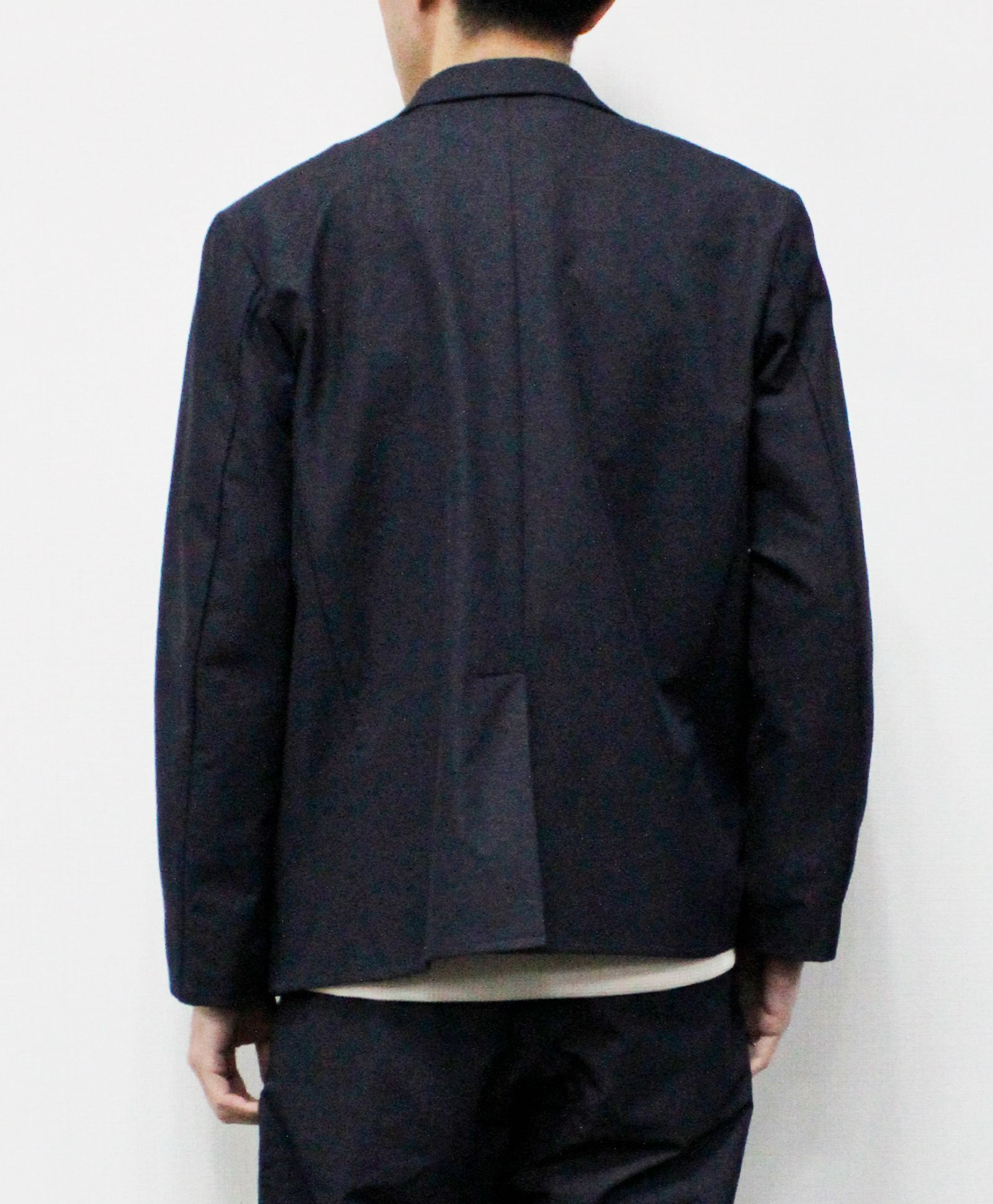 N/Peダブルクロスストレッチ イージージャケット / チャコールグレー [26003]