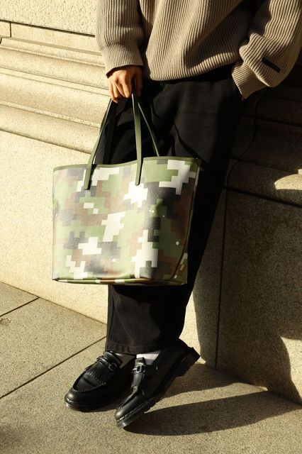 GENTIL BANDIT - トートバッグ MM / KHAKI DIGICAMO [GB1981-MM
