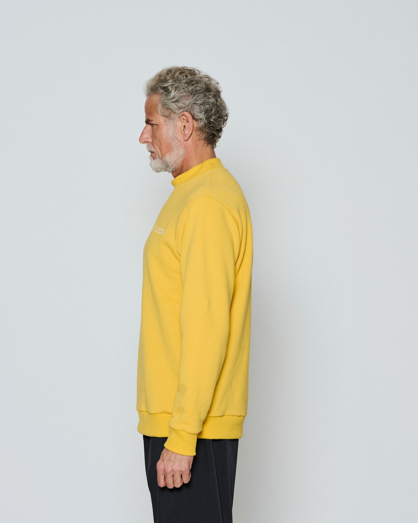 ☆先行予約☆  モックネックスウェット / Mockneck Sweatshirts / YELLOW 【HJ2603】