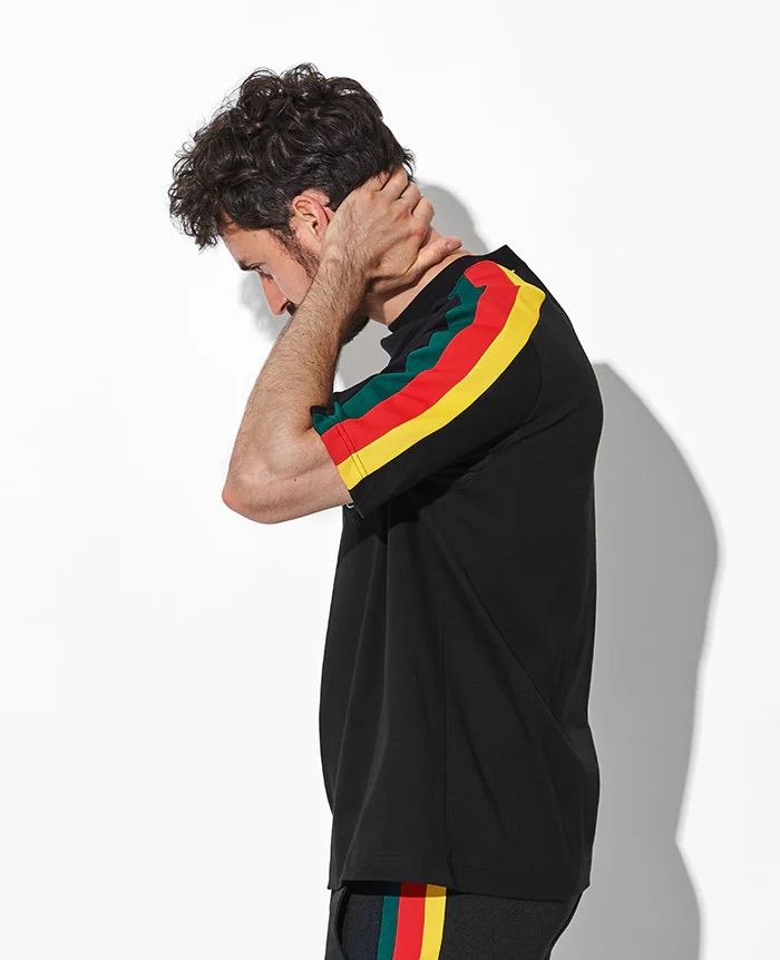 RST トリコロールTシャツ  / RST toricolor Tee  / BLACK 【CT2550】