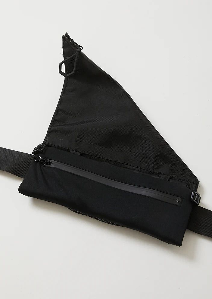 KREVA×GHOST ALMOSTBLACK / JAPANESE SCROLL BAG / BLACK [KRVGAB-A-2-1]