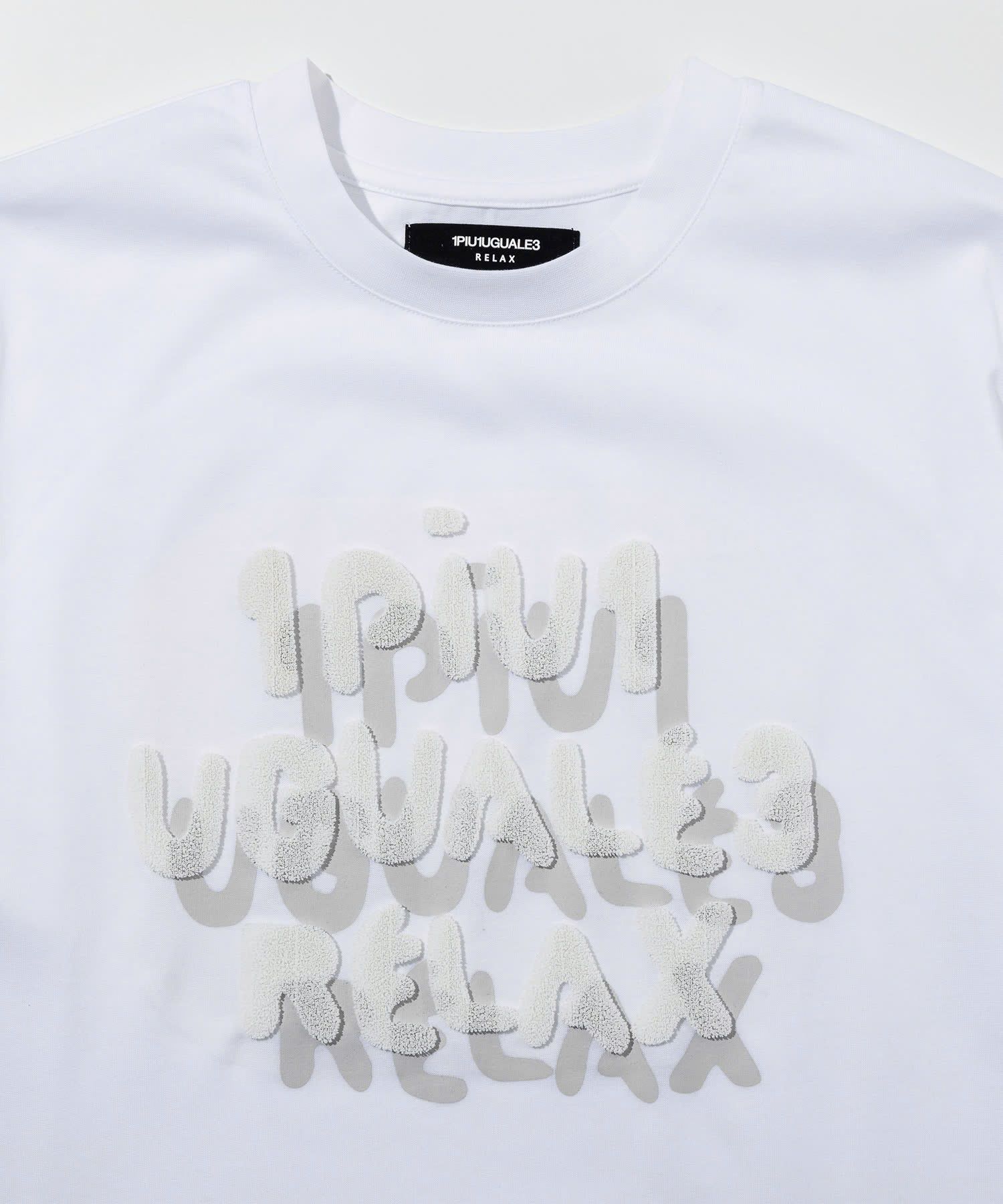 シャドウロゴ半袖Tシャツ / ホワイト【UST-26005】