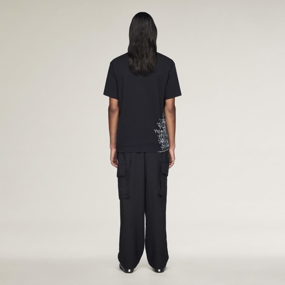 グラフィックショートスリーブTシャツ / Y-3 GFX SHORT SLEEVE TEE / BLACK [KR2223-APPS26]
