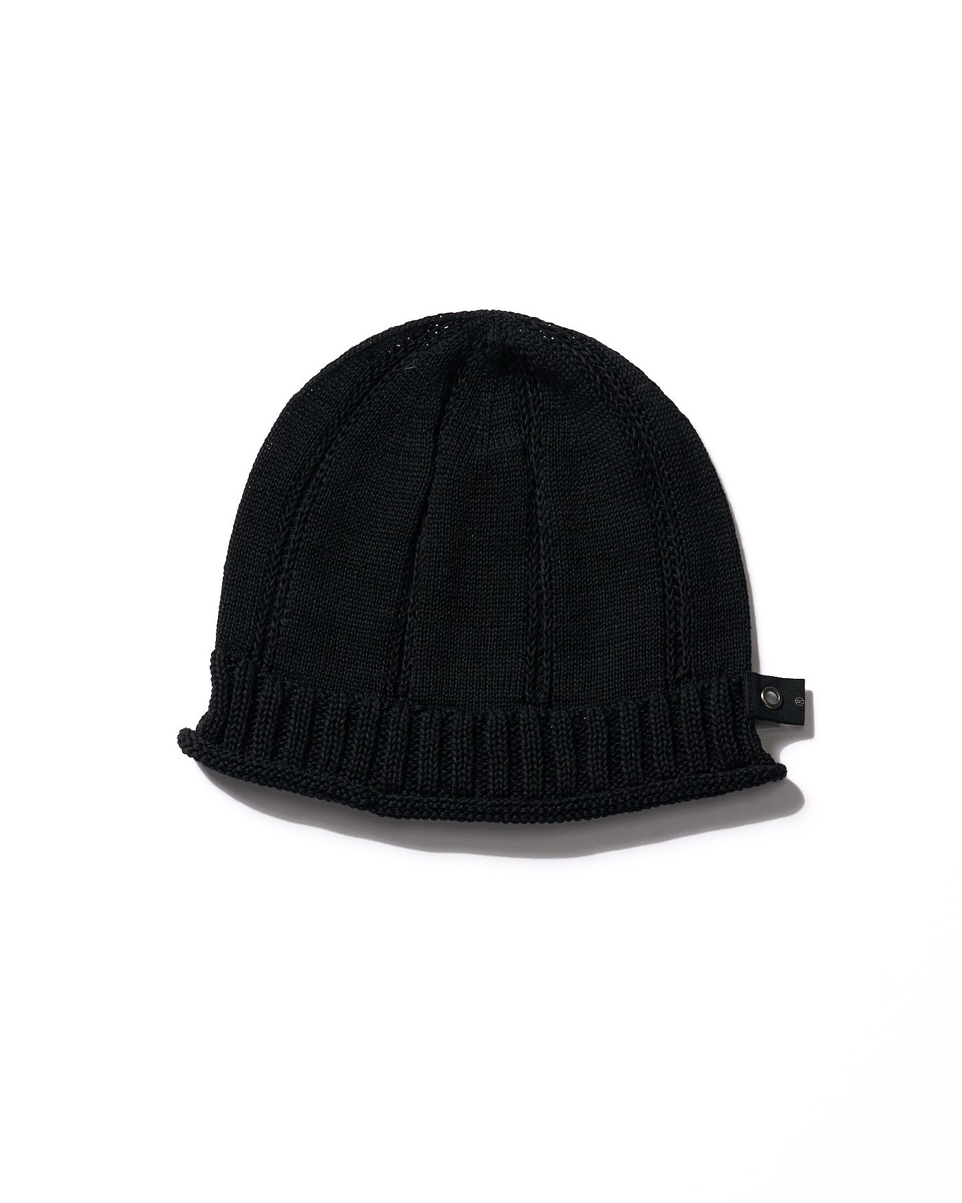 ☆先行予約☆ wjk  / ストライプニットビーニー / ニットキャップ / GIMA stripe knit beanie / black【8004 kw86k】