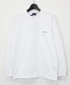 ロングスリーブポケットTシャツ  / ホワイト [MMSG-240151]