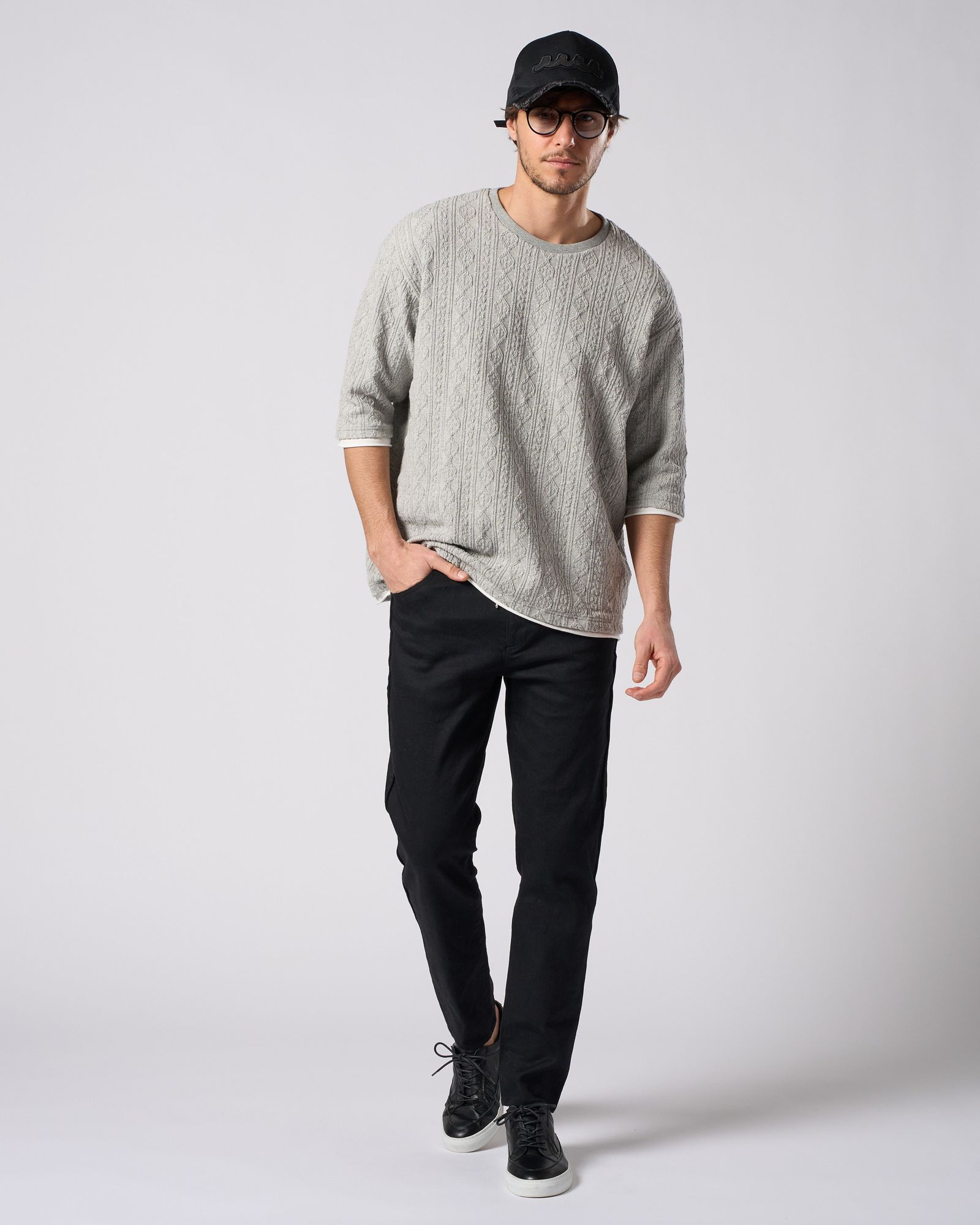 ☆先行予約☆ muta × wjk  / ウェーブ カットオフ メッシュキャップ / wave cut-off mesh cap / BLACK 【810 mw05i】