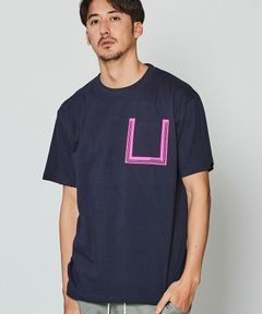 ACANTHUS x muta MARINE / muta Wave Line Pocket Tee / Tシャツ / NAVY / MA2436