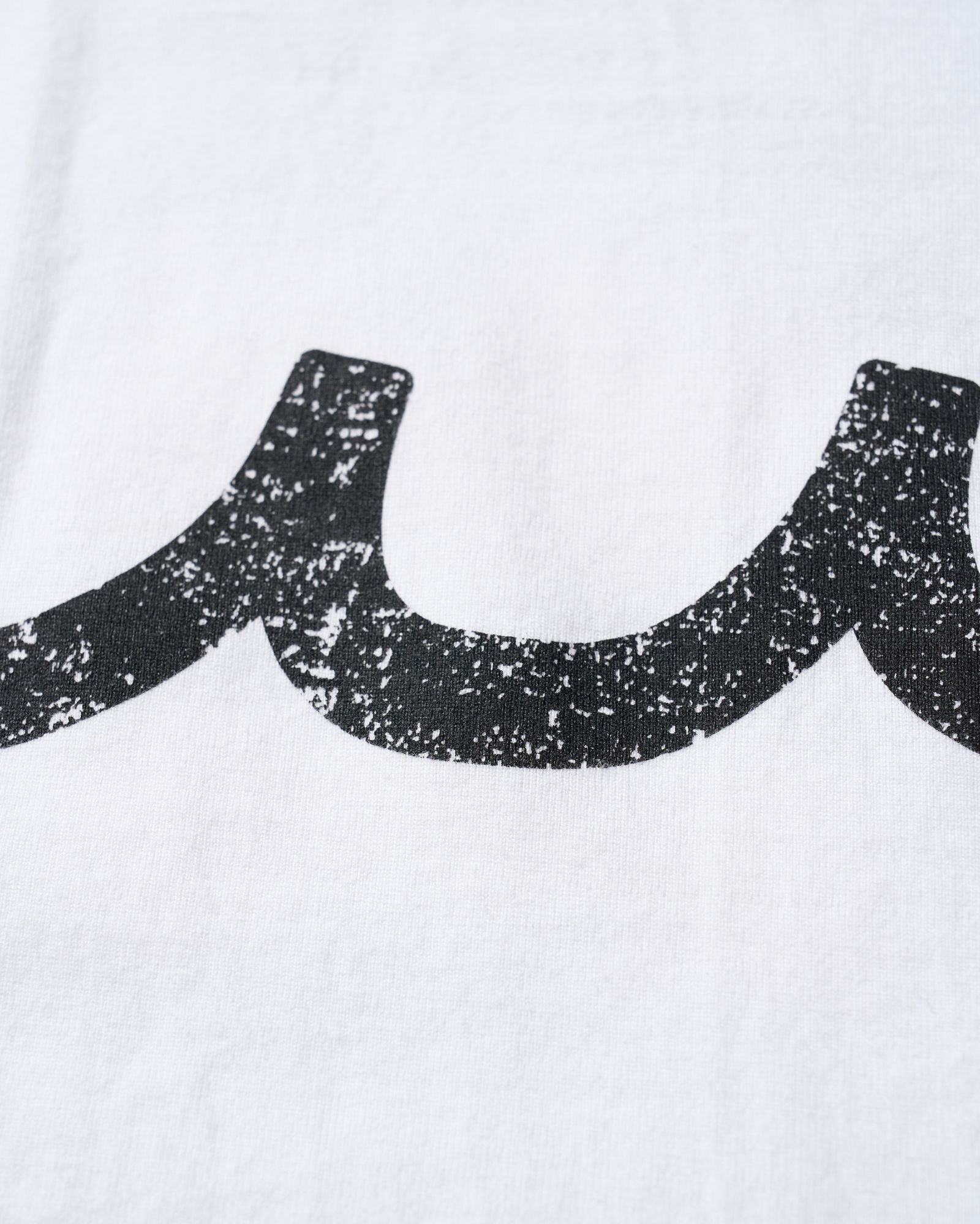 ☆先行予約☆ muta × wjk  / カットオフ モックネックシャツ / cut-off mock S/S(printed) / WHITE [704 mw03i]