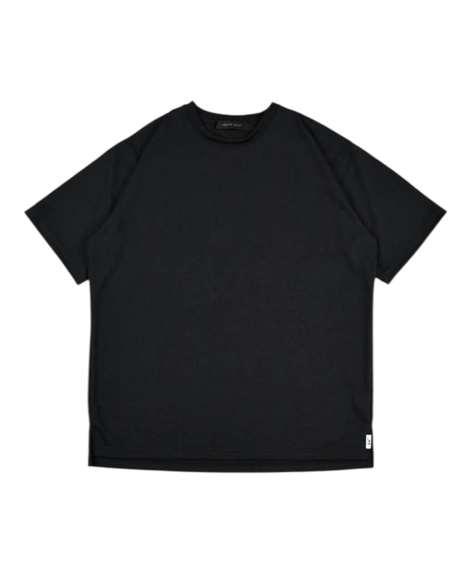 マルーデコットン20s天竺Tee 半袖レギュラーTシャツ  / ブラック [76001]