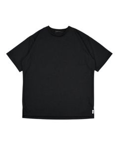 マルーデコットン20s天竺Tee 半袖レギュラーTシャツ  / ブラック [76001]