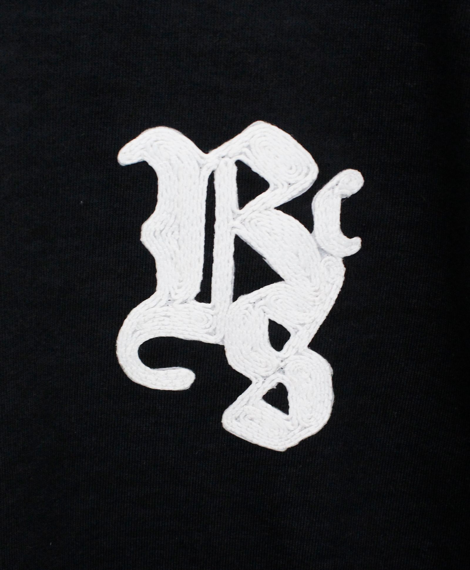 スウェット / CROCHET SWEATSHIRT / BLACK 【SRW 720】