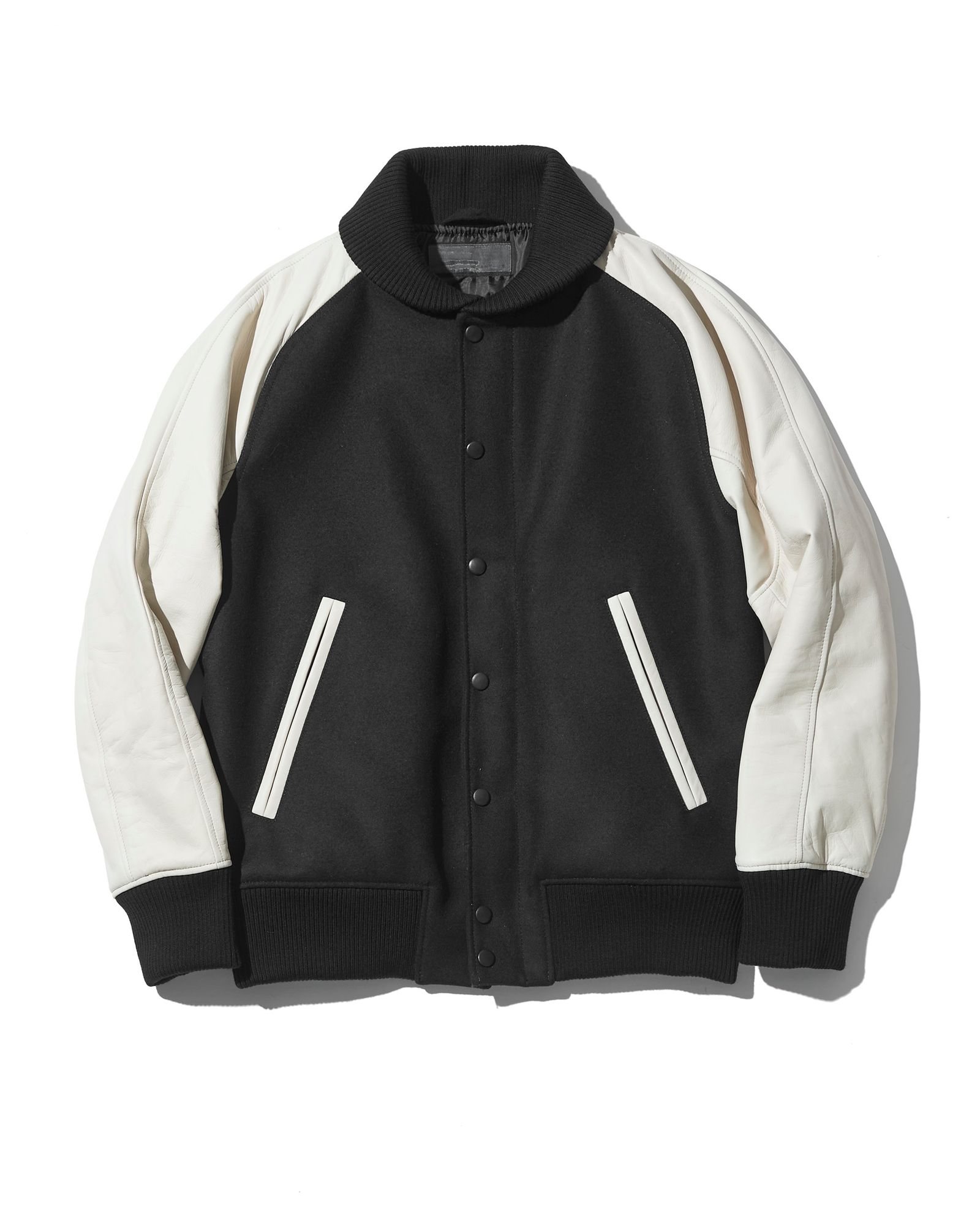 ☆先行予約販売☆  Studium Jacket / スタジアムジャケット / BLACK WHITE 【ST2301】