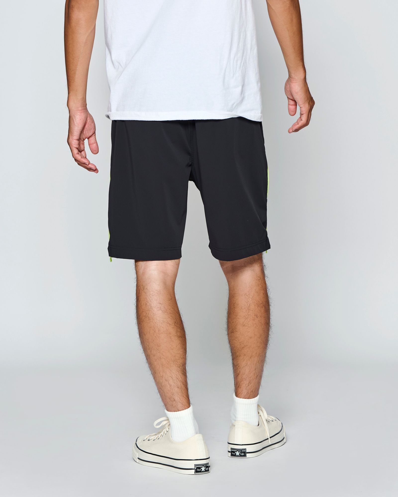 ☆先行予約☆muta MARINE × ACANTHUS  / サイドジップショーツ /  Side Zip Shorts / BLACK【MA2707】
