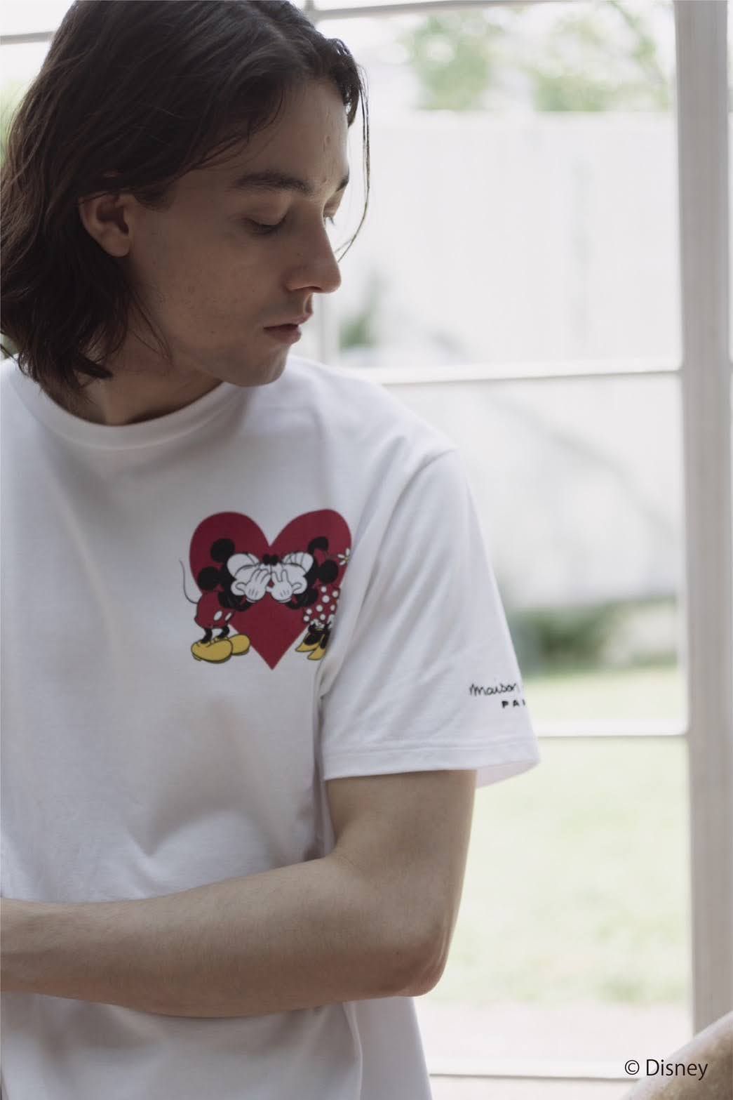 Limited design T-shirt 03 / Mickey / WHITE