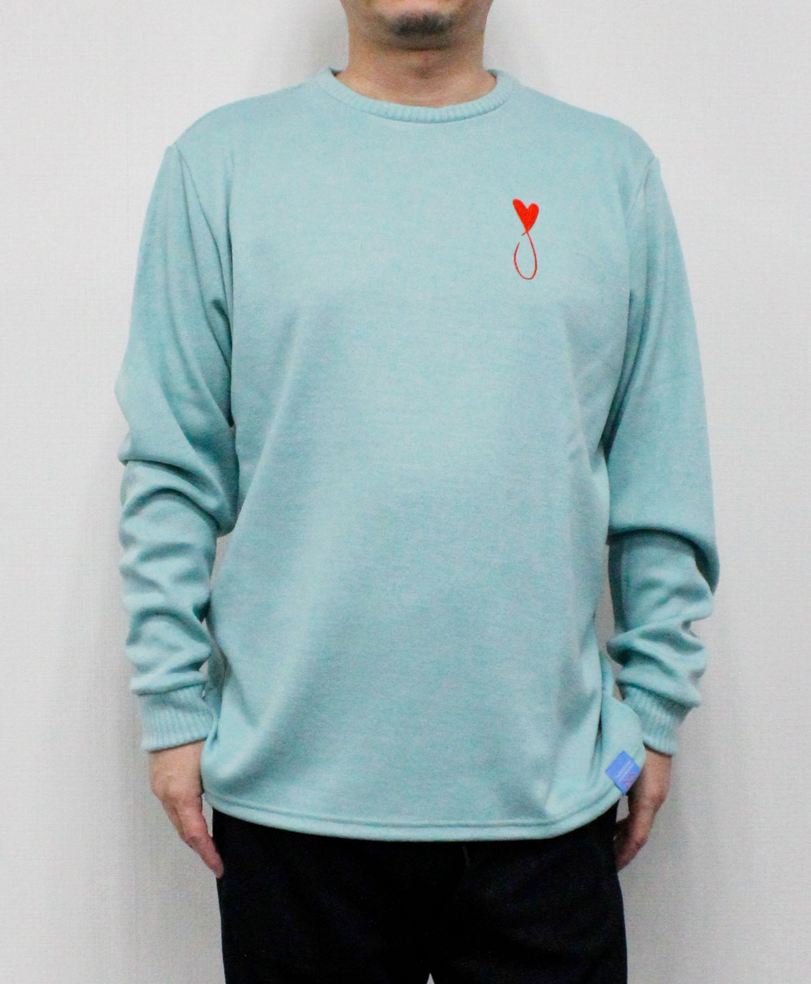 ニットロングティー / Tiphanie Knit Long Tee / Mint
