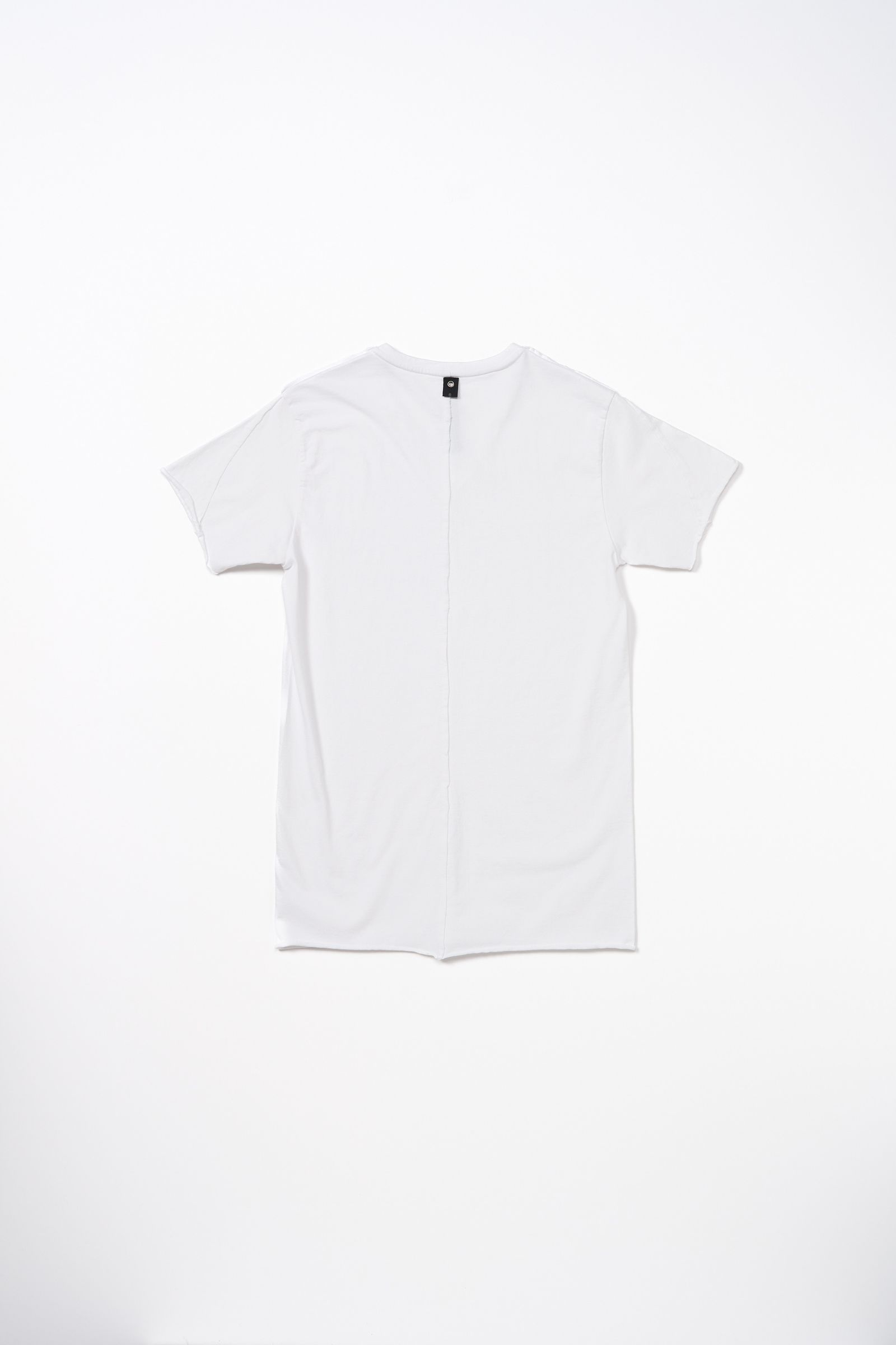 ☆先行予約☆ wjk  / スリムカットオフVネック半袖Tシャツ / slim cut-off V-neck S/S / white【7004 js01k】