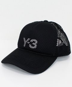 ロゴメッシュキャップ / Y-3 TRUCKER CAP / BLACK  [JN1140-ACCS25]