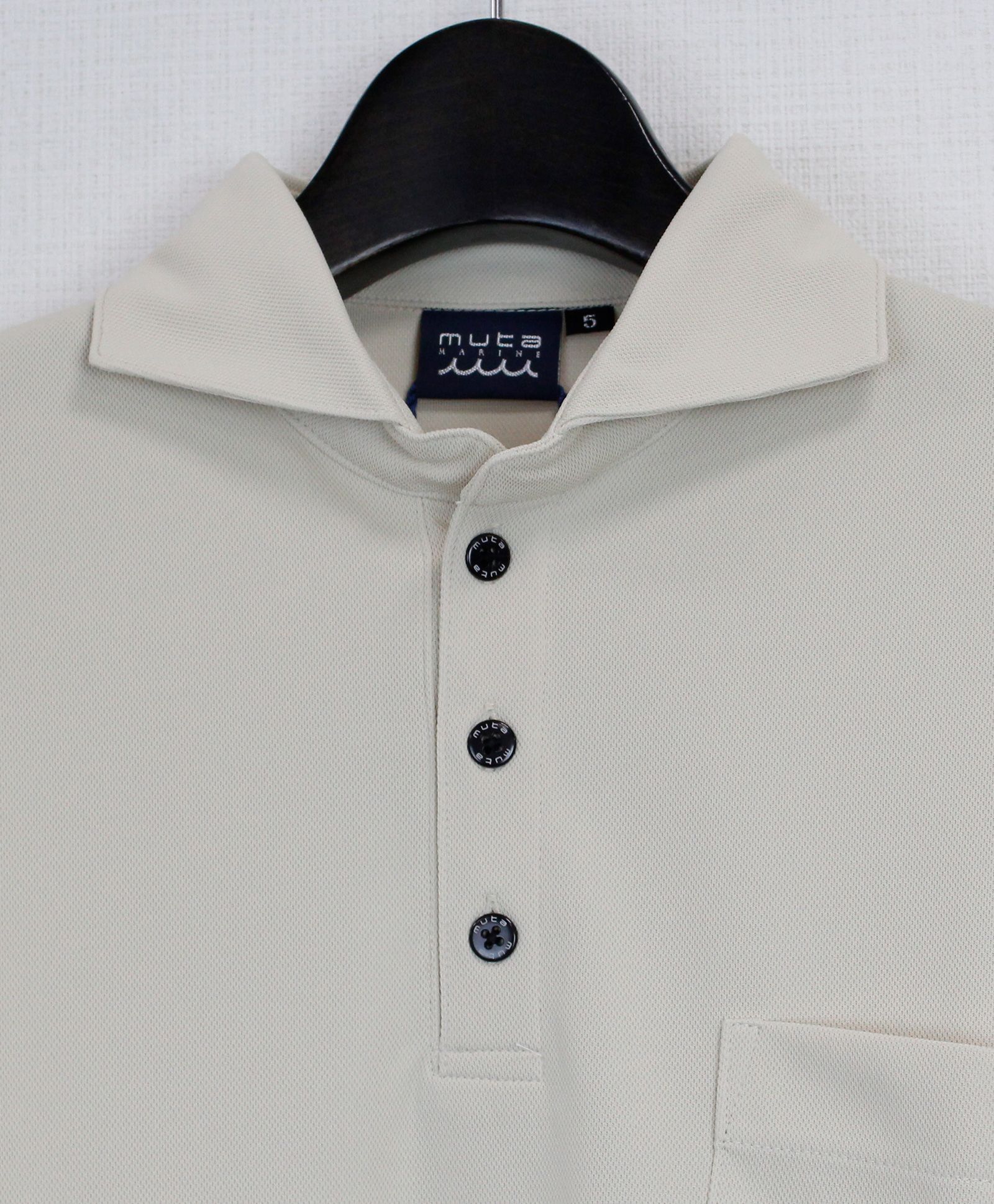 MUTA ポロシャツ　長袖 mutaポロシャツ長袖新品