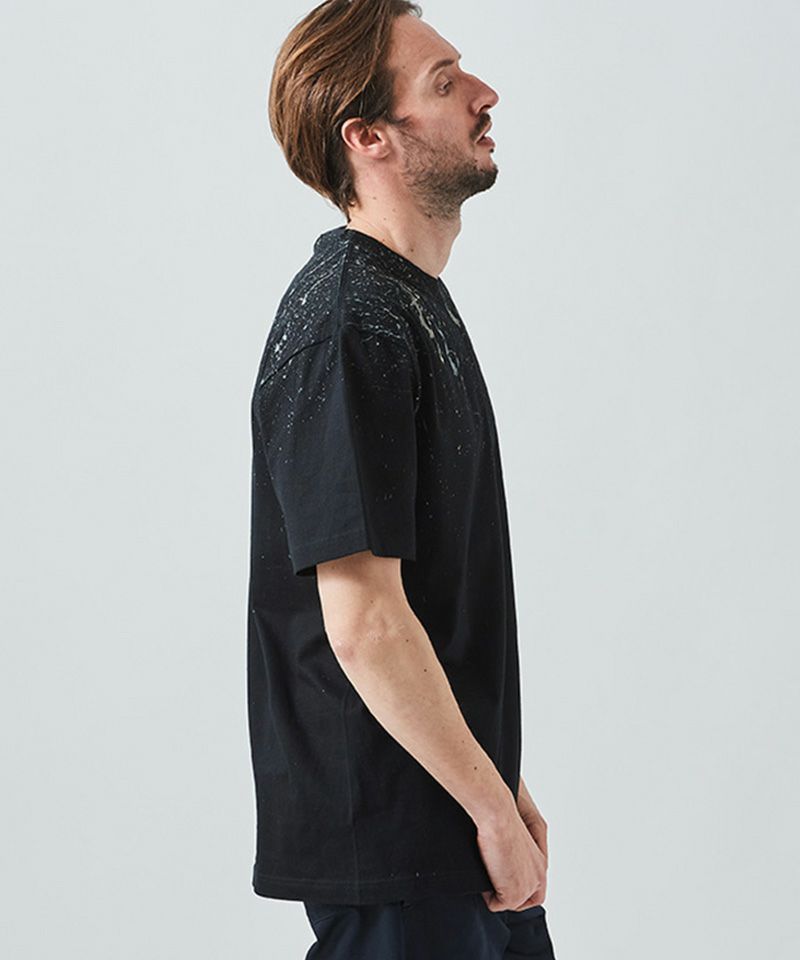 ACANTHUS(アカンサス) スプラッシュTシャツ / Splash Tee / BLACK