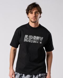 ☆先行予約☆ バンダナパネル アーミー Tシャツ /  bandana panel ARMY T / BLACK [7404 cj53i]